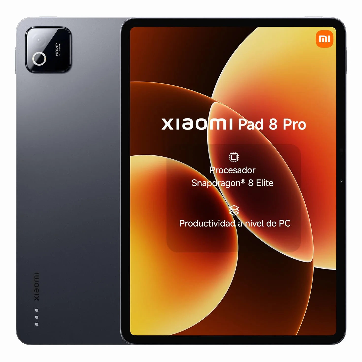 XIAOMI Pad 8 Pro Matte Glass 11.2" 3.2K Tablet Gris (Snapdragon 8 Elite, 12GB RAM, 512GB ROM, WiFi 7, 9200 mAh)