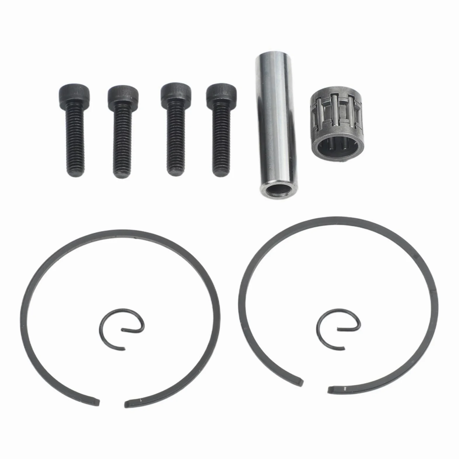 FUBESK Kit de pistón cilíndrico Pb-770 Pb-770H Pb-770T Soplador de mochila, juego de reconstrucción de motor de metal con anillos de junta de cojinete de pasador, A130001050 V100000290 Arrancador de
