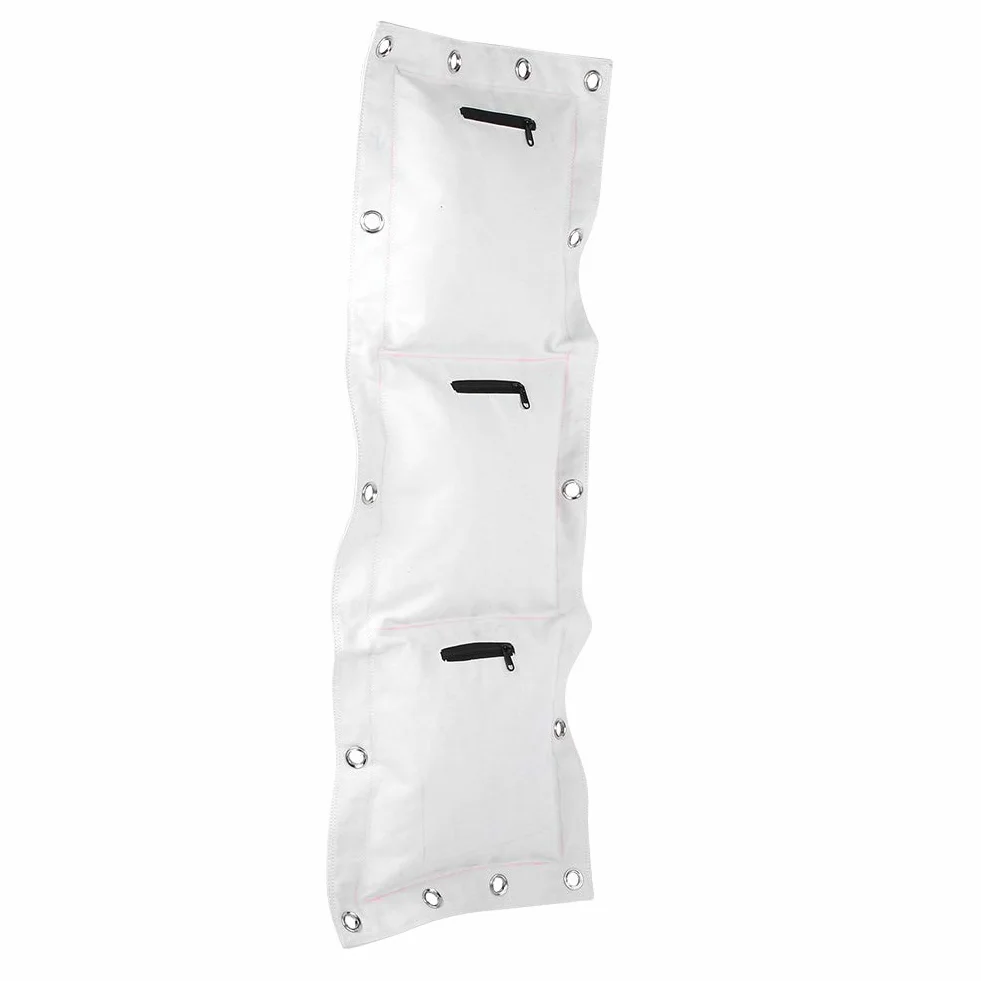 Wing Chun Wall Canvas Punch Bolsa de Arena Vacía Target Boxing Muay Thai Sanda con Cremallera