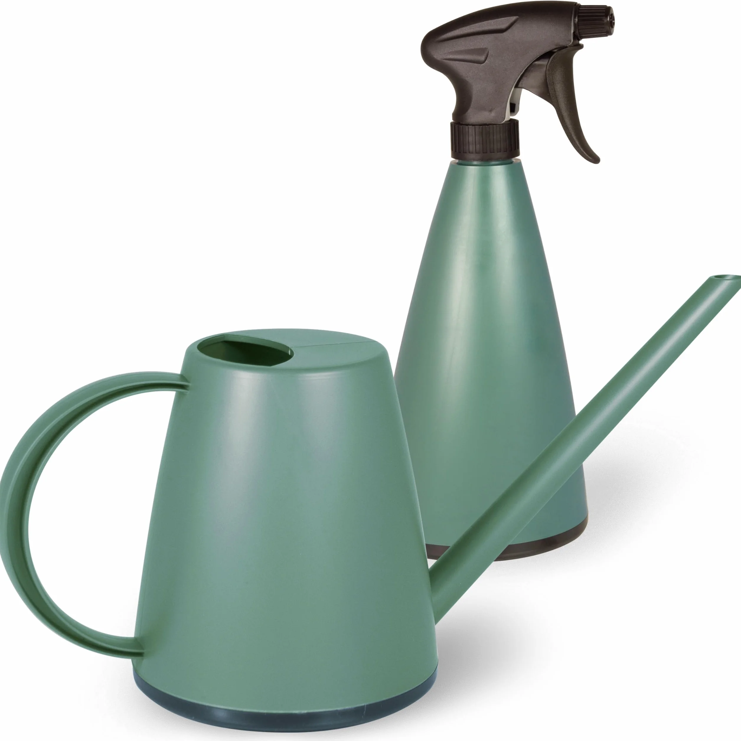 Mesto Lucky Forest - Regadera de 1 L, Incluye atomizador de Mano Mini Forest de 0,79 l, Botella de Spray y regadera para Plantas de Interior y jardín, riego y Cuidado de Plantas, Boquilla Ajustable