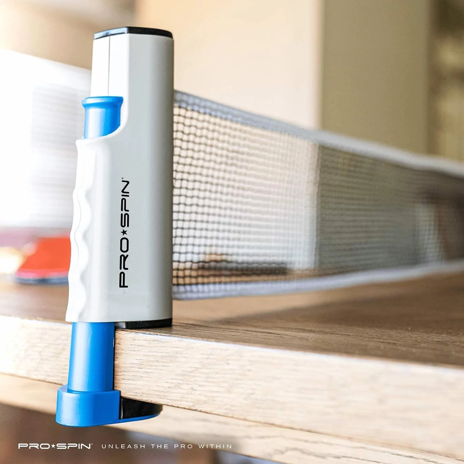PRO-SPIN Red de Ping Pong Portátil | Red de Tenis de Mesa Retráctil con Bolsa de Transporte