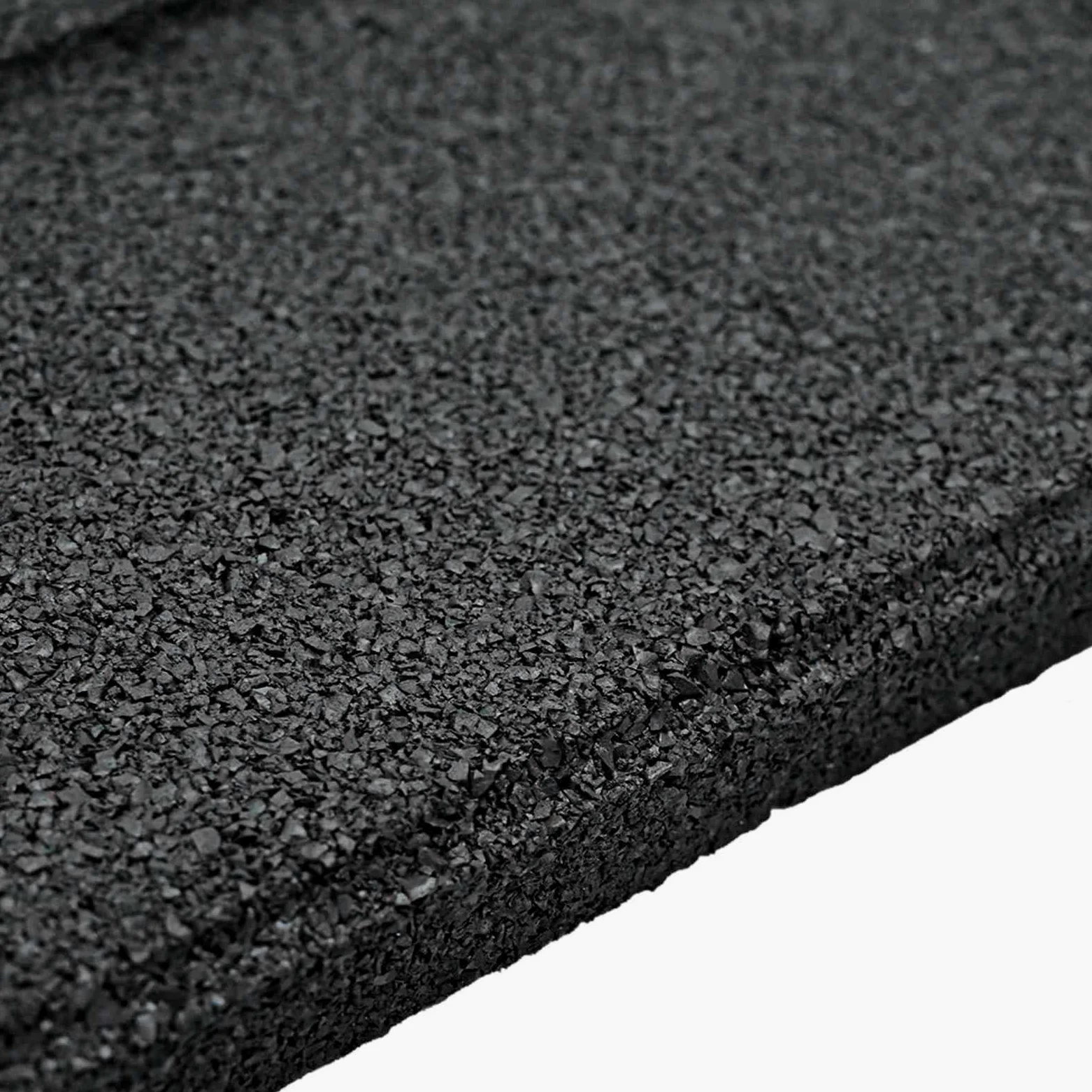 6 piedras de goma negra de 40,5 x 40,5 x 2 cm cuadradas con superficie antideslizante para senderos de jardín, borde de arriates, terrazas y exteriores