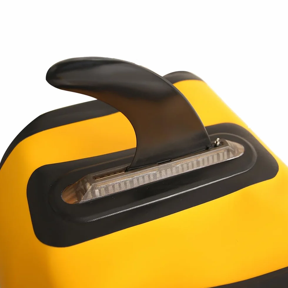KIMISS Aletas Inflables Desmontables de Plástico para Tabla de Surf, Kayaks y Barcos