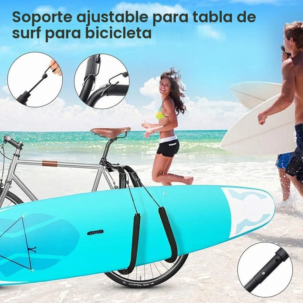 Soporte Ajustable para Tabla de Surf, Compatible con Longboards y Wakeboards