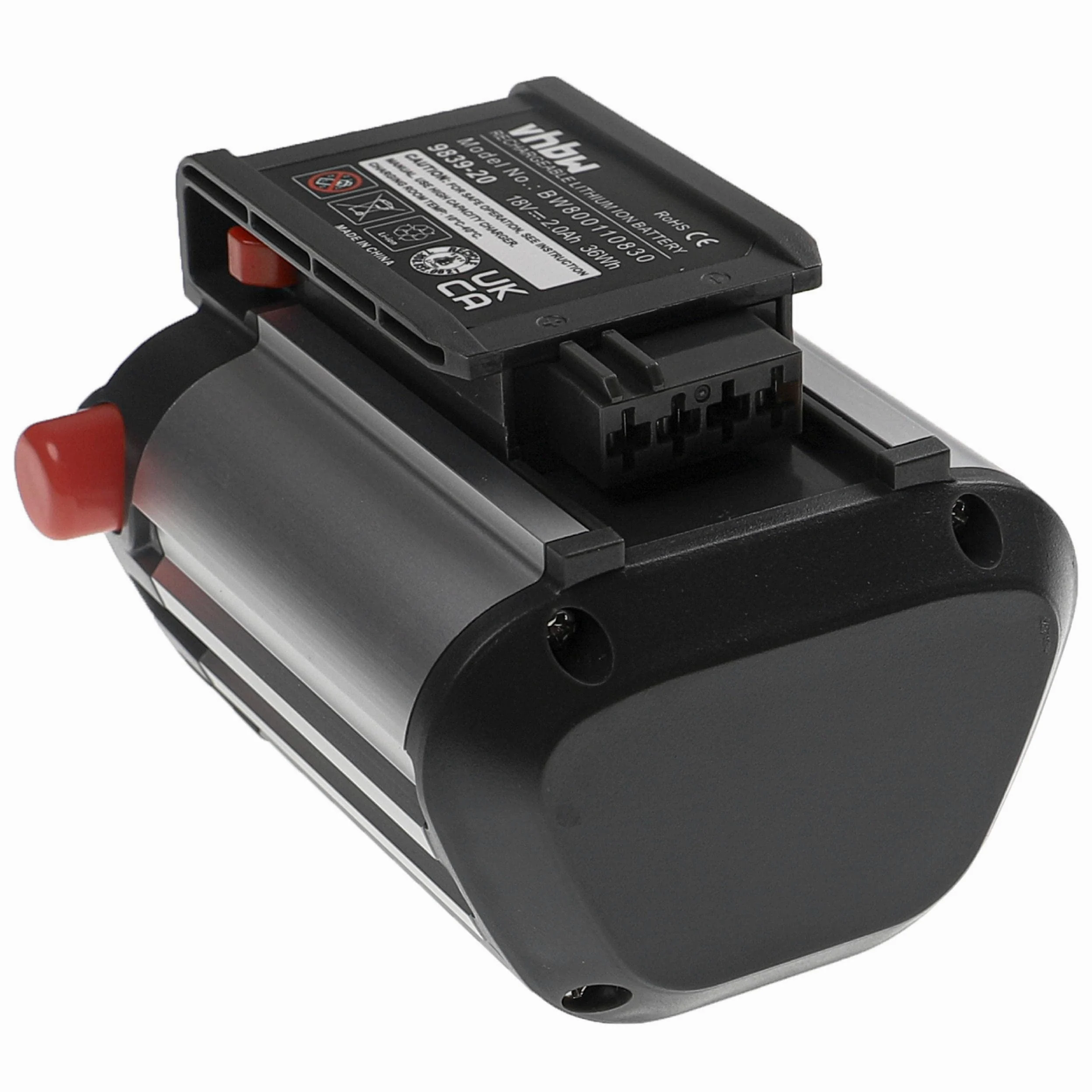 vhbw 2X Batería Compatible con Gardena AccuJet Li-18 (9335-20) cortacésped Tijeras cortacésped 2000mAh 18V Li-Ion