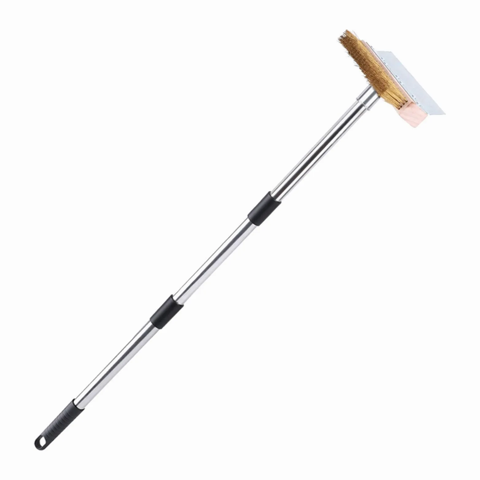 F Fityle Cepillo de Alambre para Horno de Pizza, Cepillo para Parrilla, Herramienta de Limpieza Multifuncional Profesional y eficiente para Barbacoa, Estufa, Style B