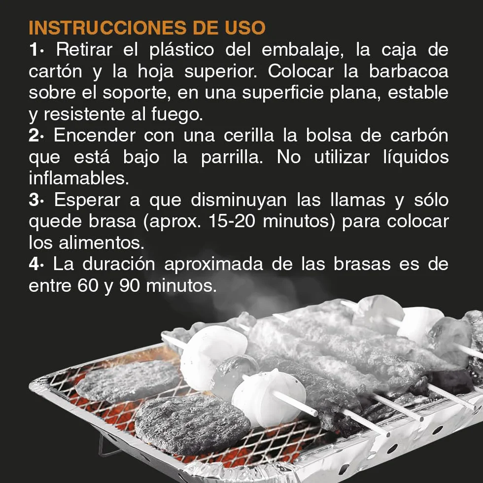 BARBACOA INSTANTANEA