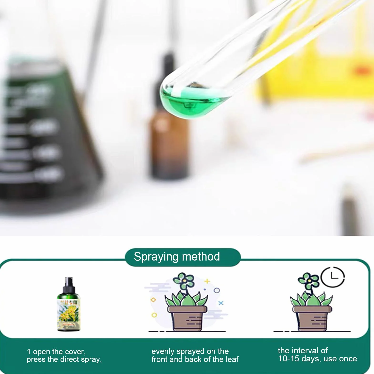 Alimento para plantas de orquídeas | Fertilizante líquido de enraizamiento | Fertilizante líquido para orquídeas | Spray de niebla de orquídeas | Fertilizante natural para orquídeas | Niebla compacta
