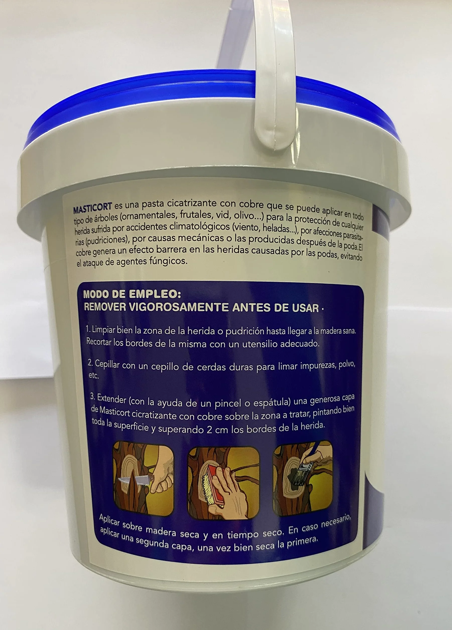 MASTICORT Pasta CICATRIZANTE con Cobre 1KG