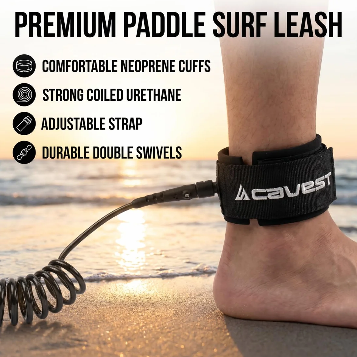 cavest Paddle Surf Leash SUP Safety Line Accesorio