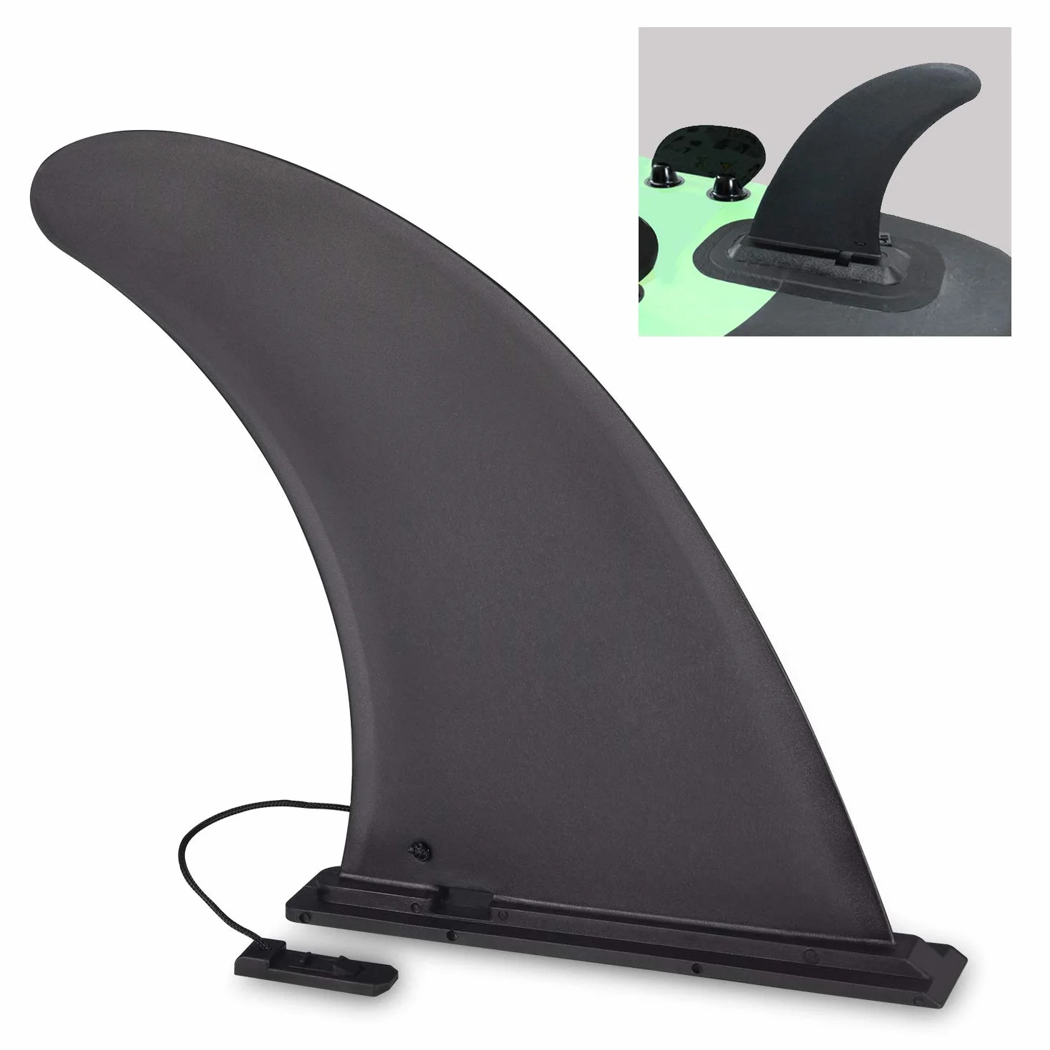 Universal Aleta de Tabla de Surf, Nylon Seguro Reforzado Quillas Surf, Accesorios Surf para Longboard, Paddle Board Inflable