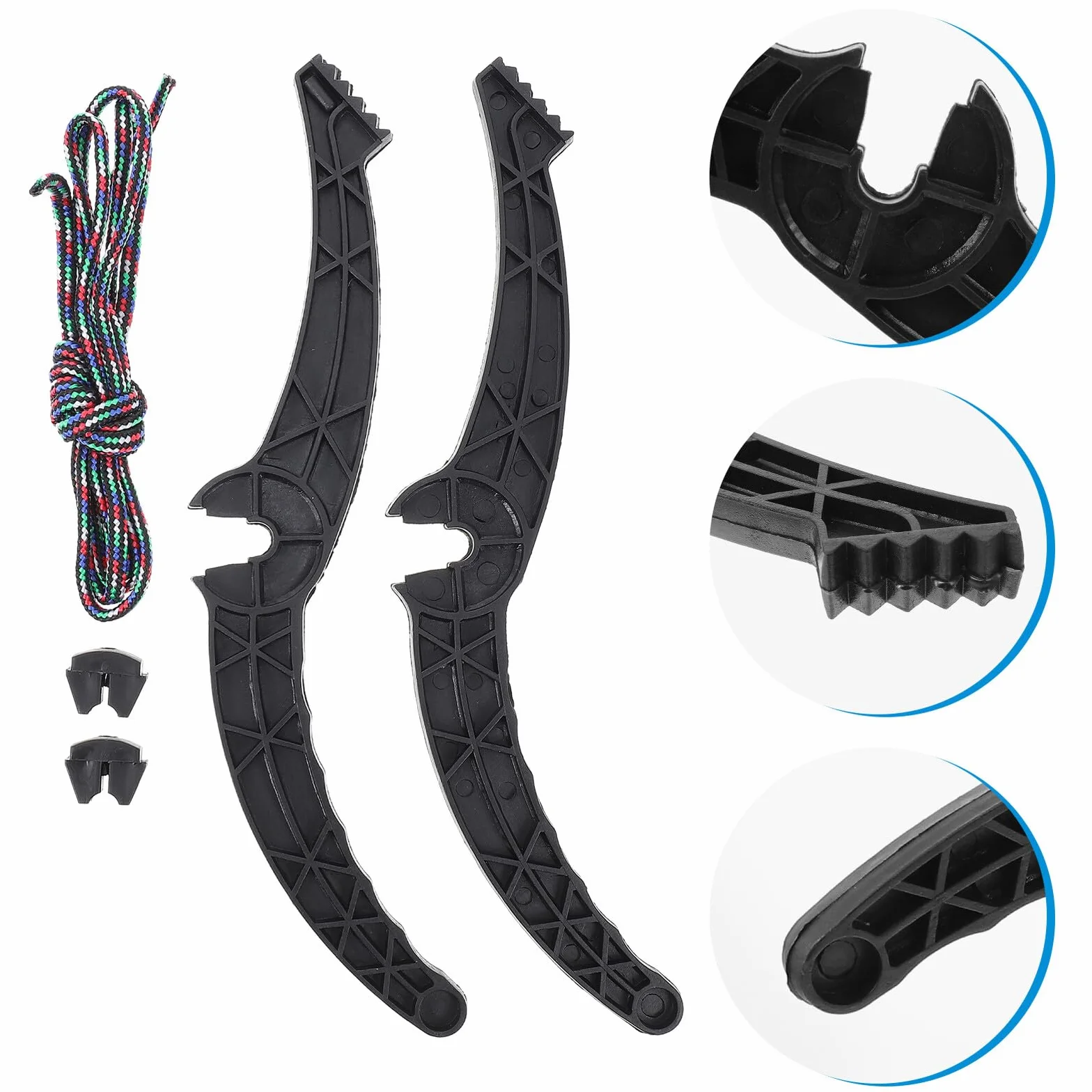 Manija de Freno de Snowboard Antideslizante para Esquí Accesorio de Trineo