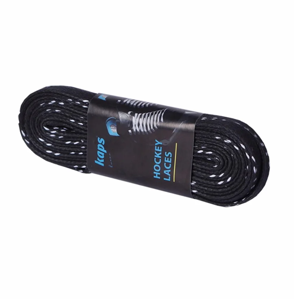 Kaps Cordones profesionales para patines de hockey sobre hielo encerados para patines en línea y de ruedas