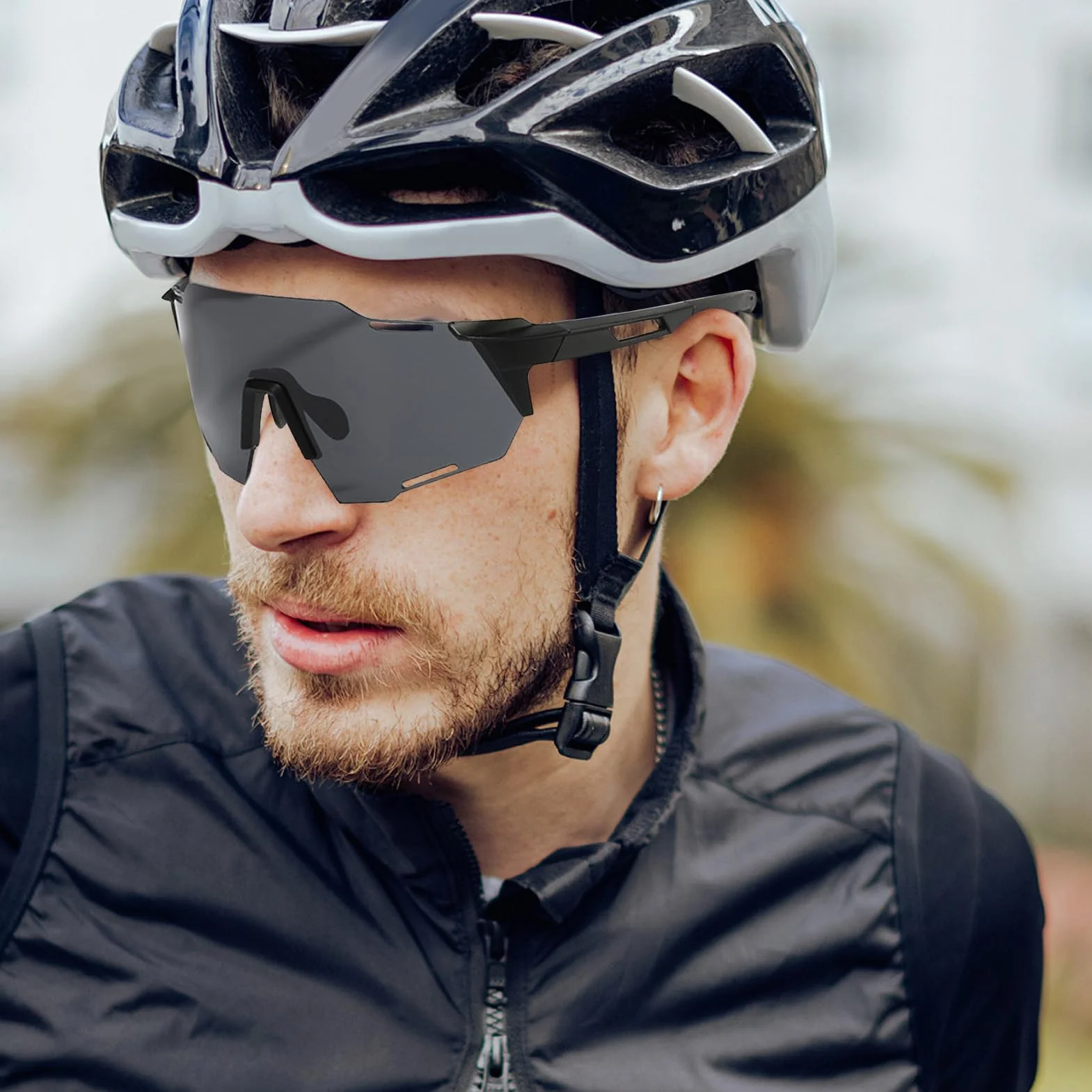 Gafas Transparentes para Motocicleta Lentes de Esquí Sin Marco Fotocromáticos Hombre Deportes Invierno Snowboard