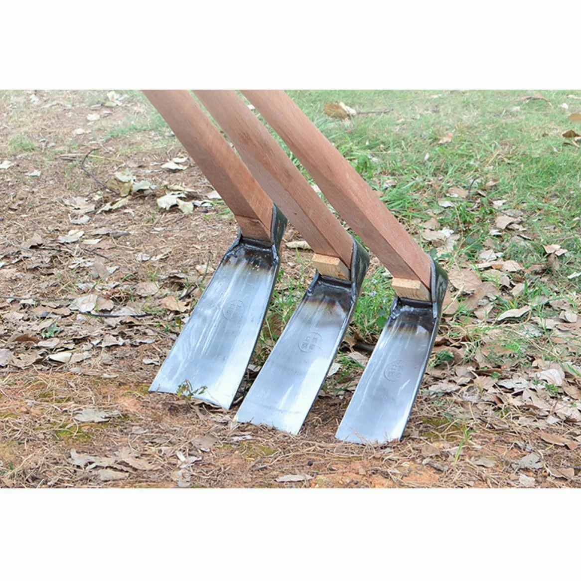 LALAFINA Cabeza de Azada de Acero Plata, Azada Ancha para Desherbar y Trasplantar, para Casa y Granja, Herramienta Manual de Jardinería