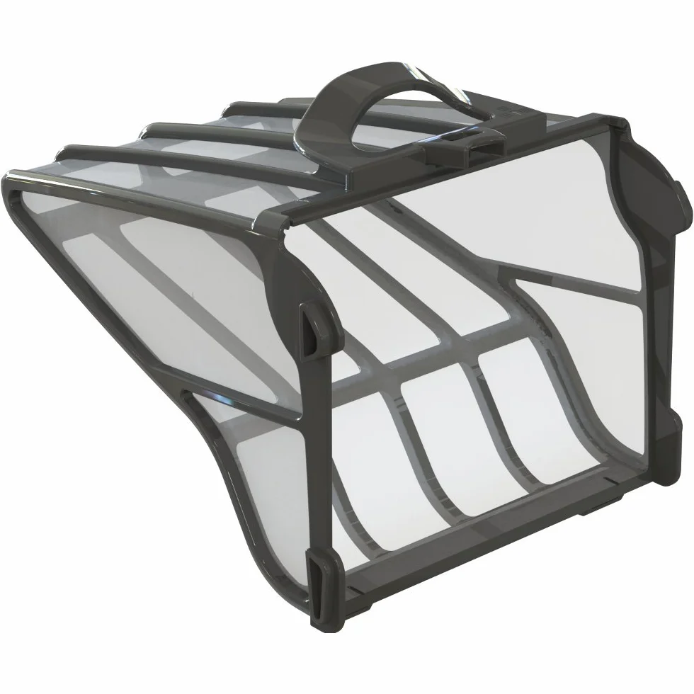 Zodiac Filtro para Residuos Finos, 100µ, para los Limpiafondos de Piscina Vortex, Uso frecuente, Transparente/Gris, R0636600