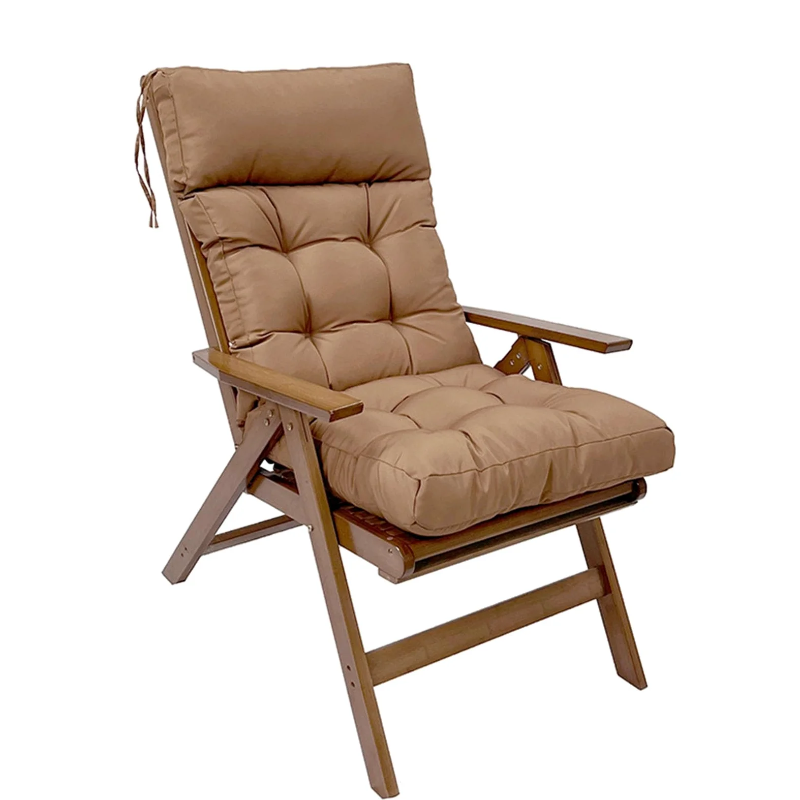 Cojines Sillas Jardin con Respaldo, Impermeable Cojin Silla Jardin para Sofá, Silla,Sillas Comedor(Coffee)