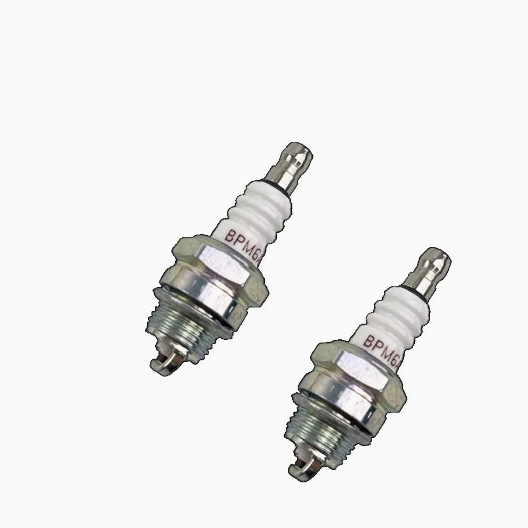 Bujías para cortacésped, scooter y moto de nieve Suzuki Dakar 2/3 50-70cc GY6, bujías 5/10 BPM6A (10 unidades)