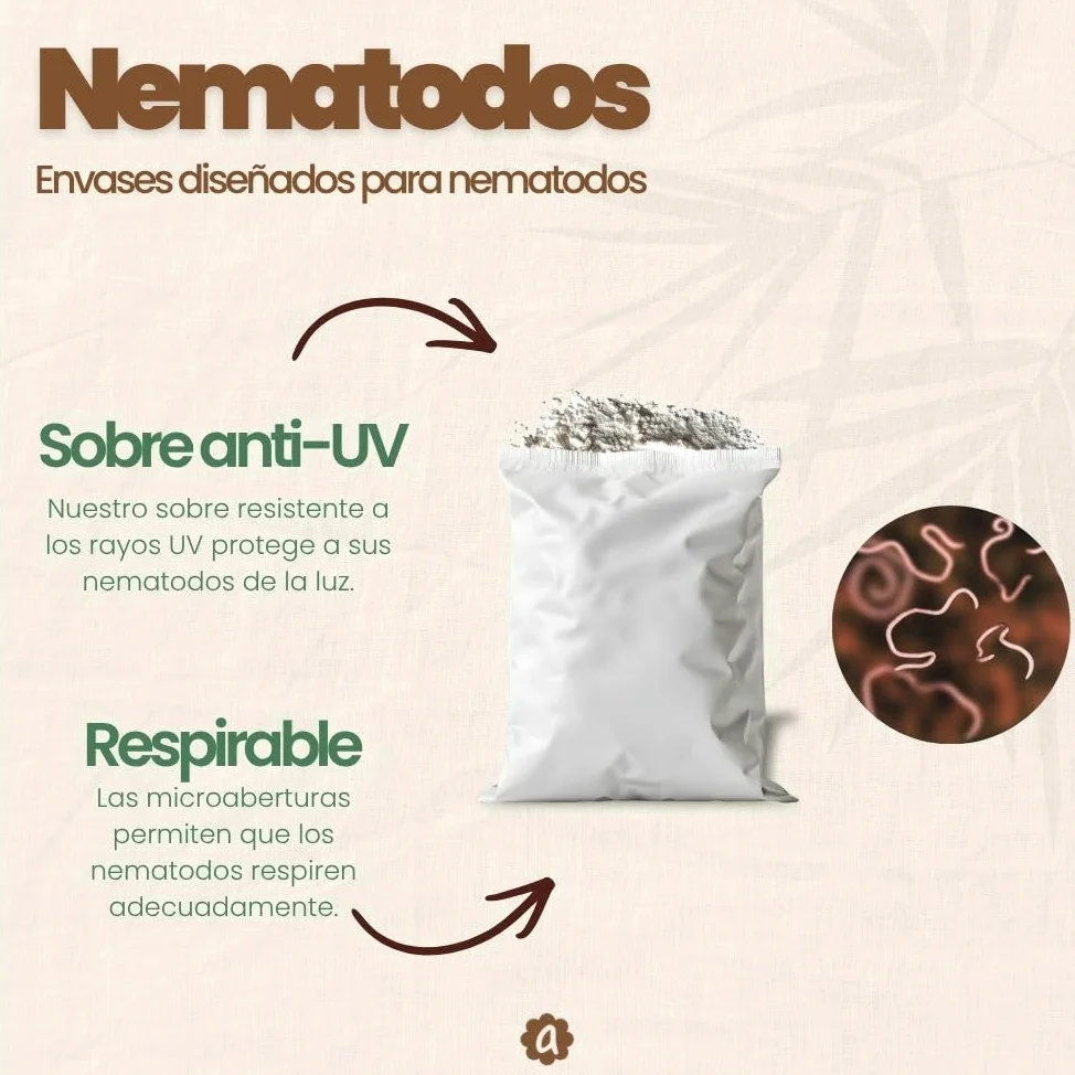 Nematodos SC contra el picudo rojo de la palmera (Para 2 a 4 palmeras - 50 millones)