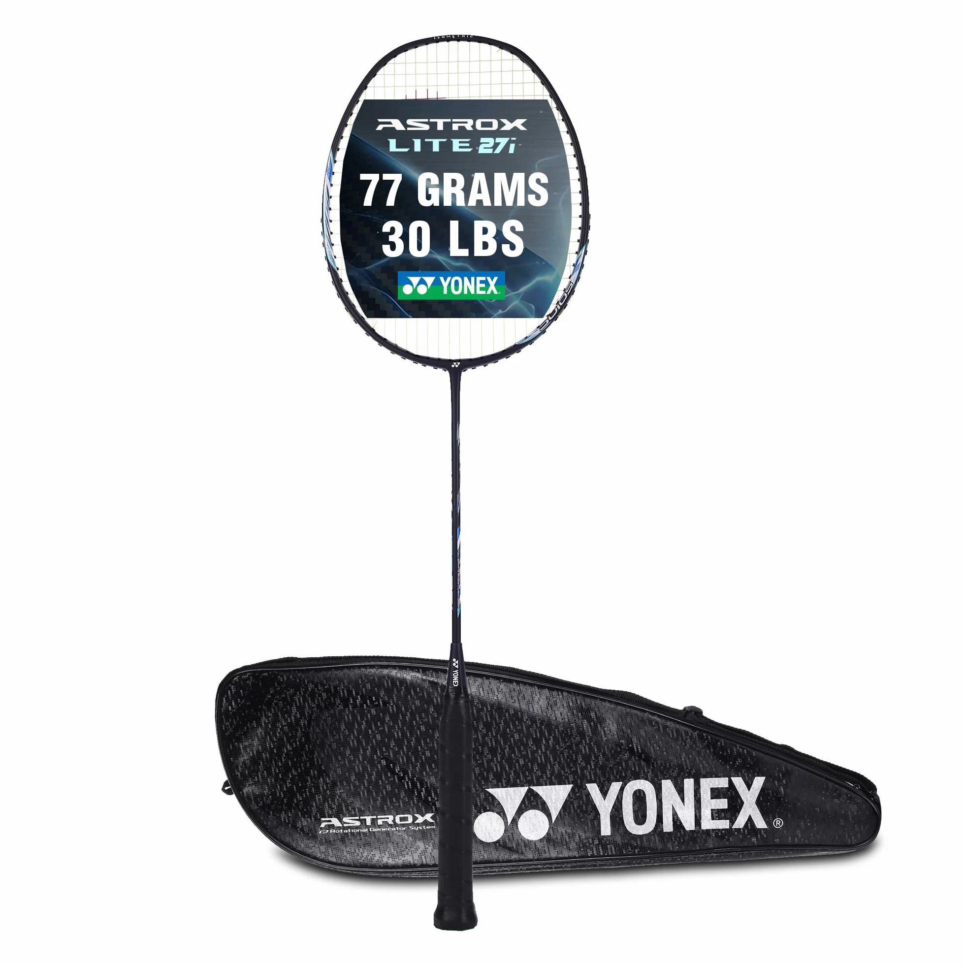 YONEX Astrox Lite Series Raqueta de Bádminton de Grafito G4 77g 30 Libras