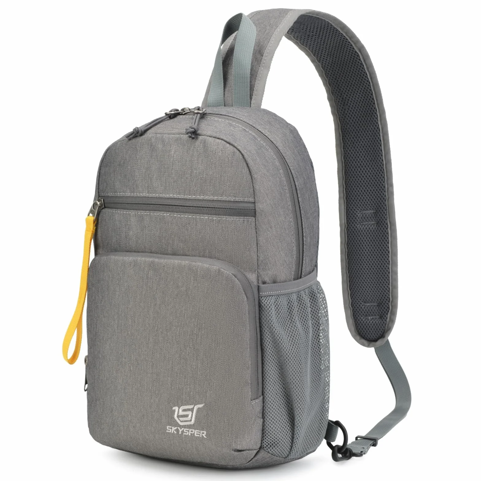 SKYSPER Bolsa de Pecho Impermeable Sling Bag para Hombres Mujeres Viaje Senderismo