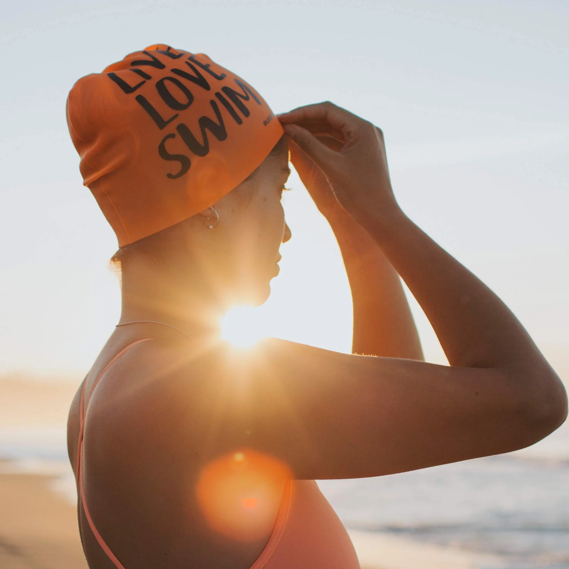 Gorro Natacion Silicona Hombre Mujer Piscina Aguas Abiertas Pelo Largo