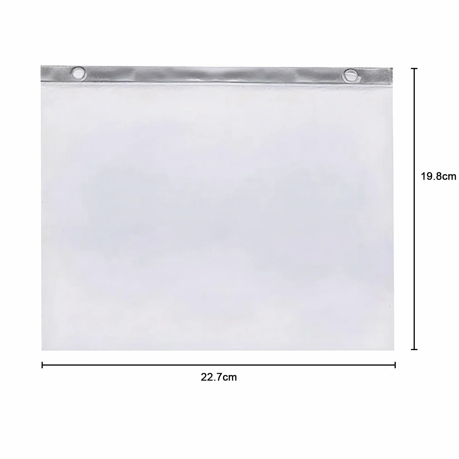 Fundas protectoras de PVC transparente para colgar medallas 20 unidades