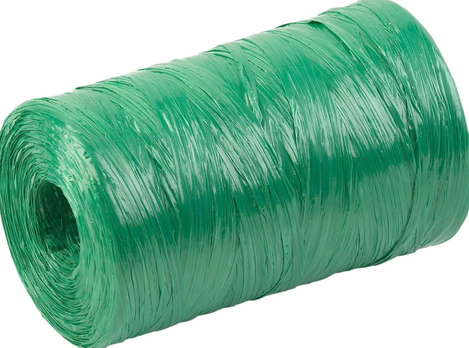 Meister 9968600 - Cinta Artificial de 500 m, Color Verde, para decoración y Tejido, Material de encuadernación Tradicional, plástico Resistente a la Intemperie, Cinta de Rafia, línea de jardín