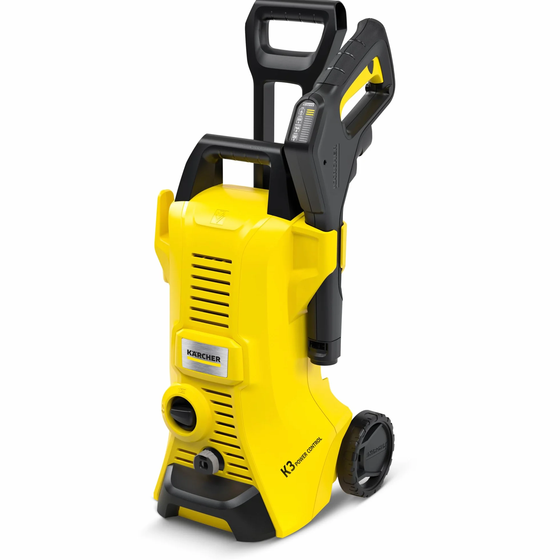 Kärcher Hidrolimpiadora K 3 Power Control, presión: 120 Bar, caudal: 380 l/h, Rendimiento: 25 m²/h, Filtro de Agua, Peso: 4,4 kg, Pistola y Manguera de Alta presión, Lanza, Boquilla Turbo