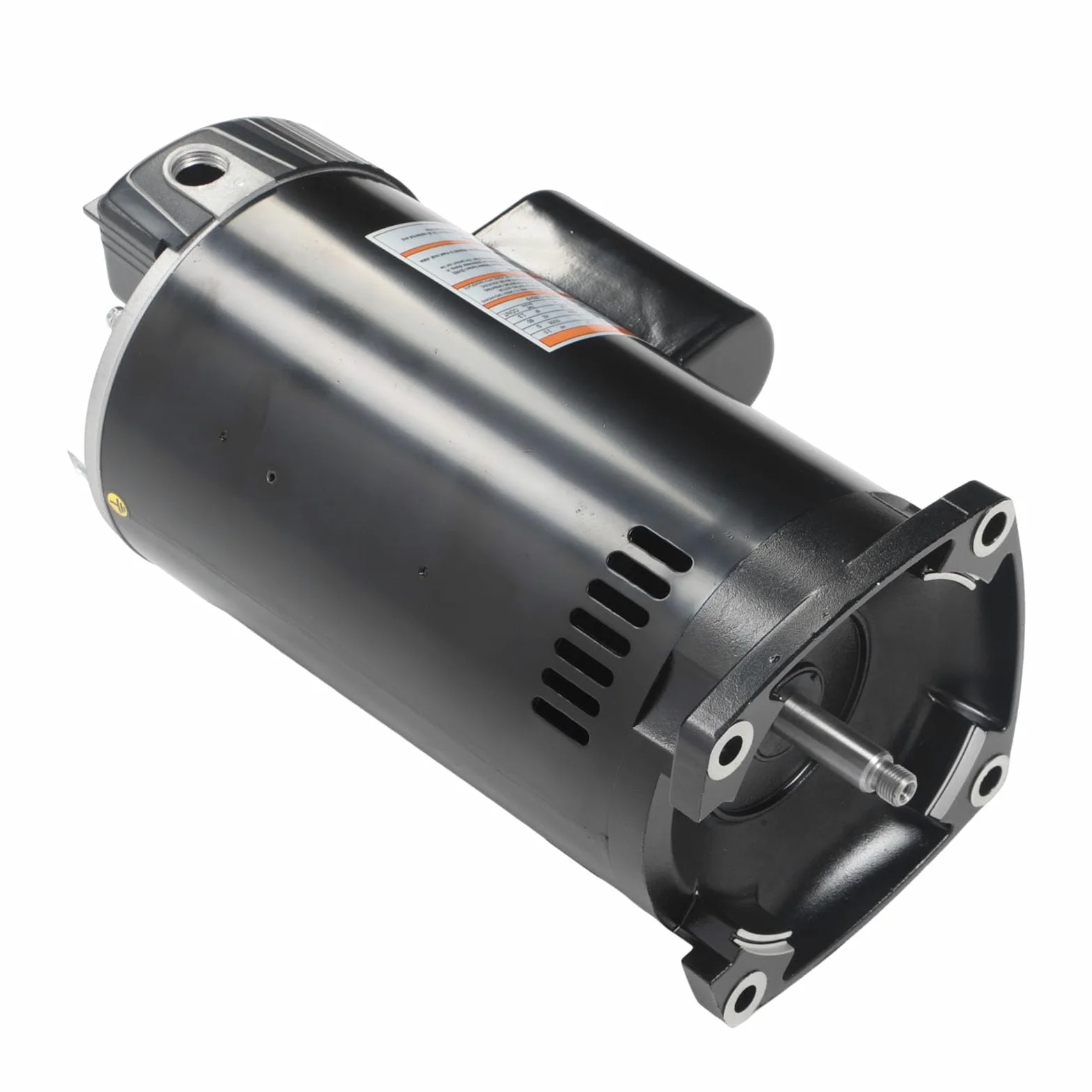 Cuifati B2843, Eficiente Motor de la Bomba de la Piscina de 3450 RPM 2 Protección de Sobrecarga Térmica Bomba de Piscina Estable Motor Cuadrado Flens Energía para Comercial