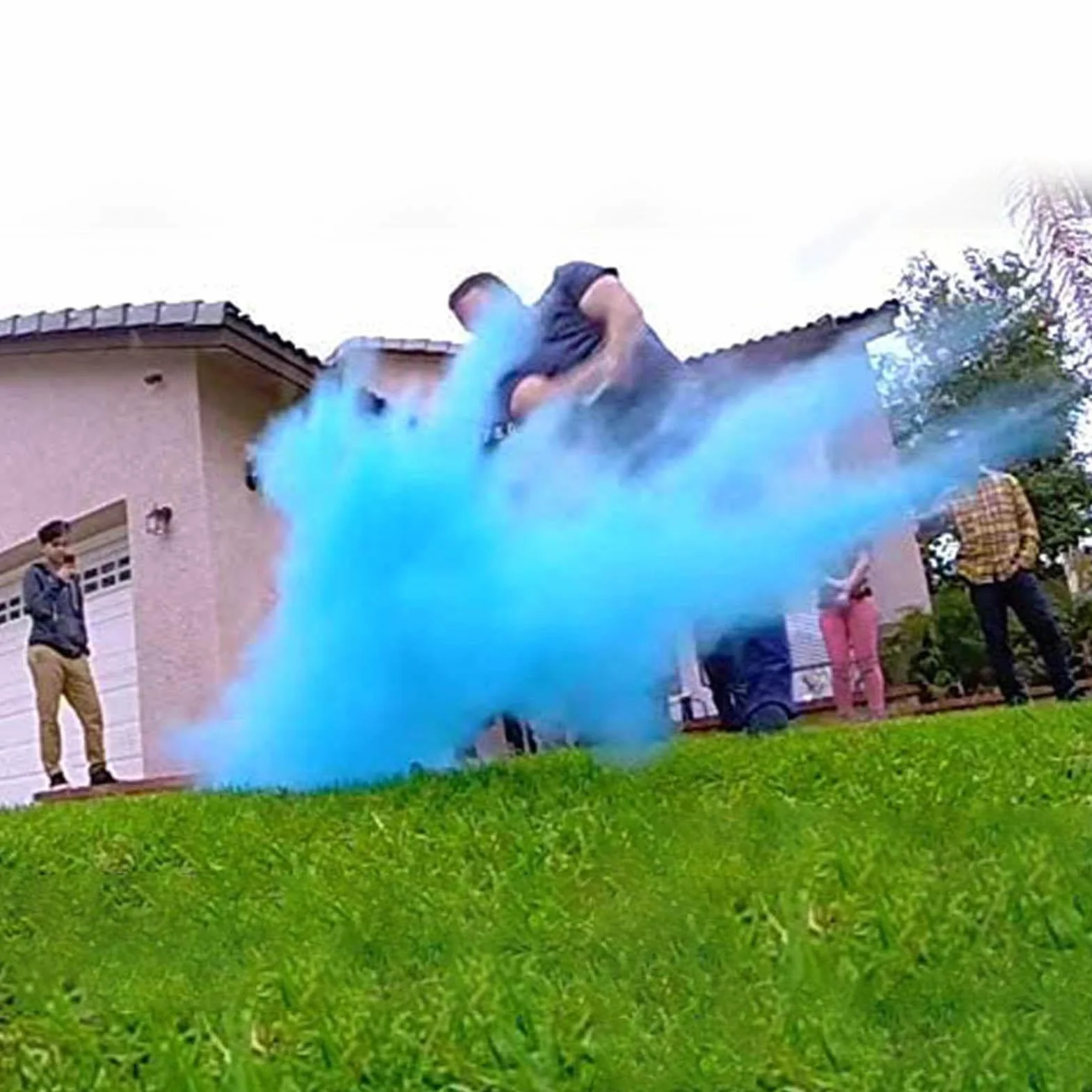 JINGLING Golf Exploding Balls Fiesta Juegos con Polvo Color Azul Rosa