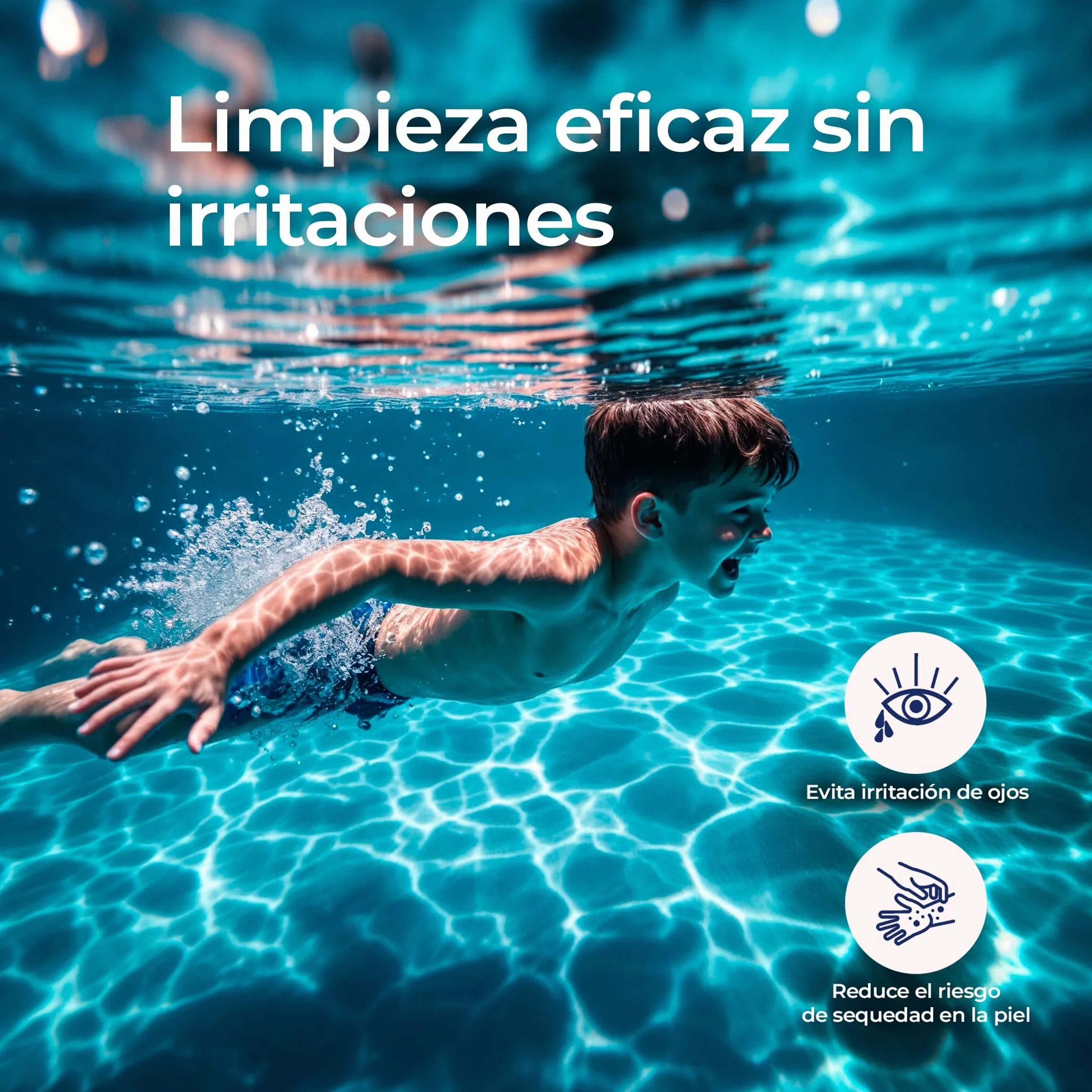GRE 76024 - Bromo en Pastillas. Desinfección Eficaz para el Agua de la Piscina Libre de Cloro, sin Olores ni Irritaciones. Ideal para Piscinas y Spas – 5 kg