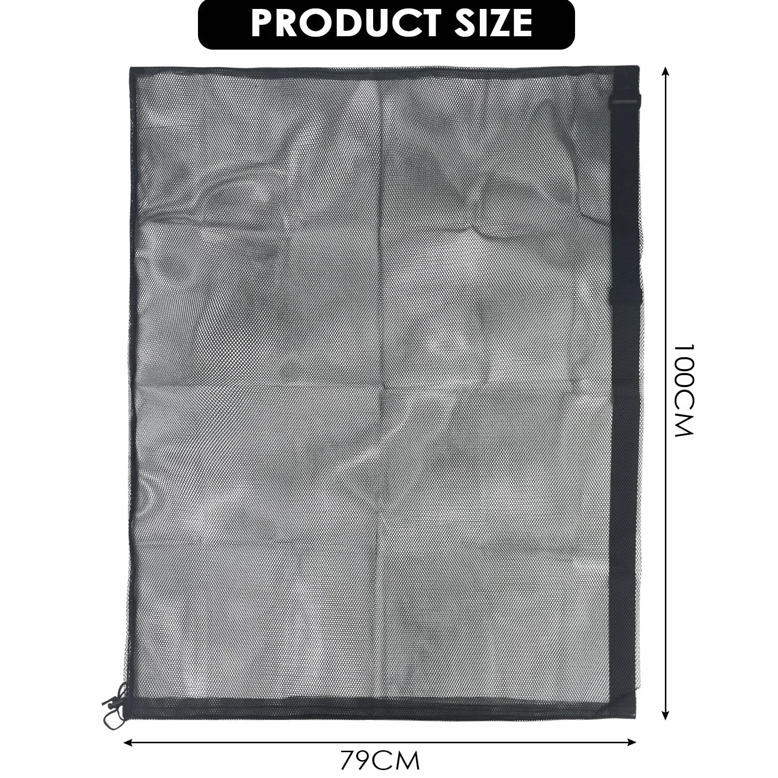 MeoZynxadril Bolsa de Malla Deportiva 79 x 100 cm para Baloncesto Fútbol Voleibol