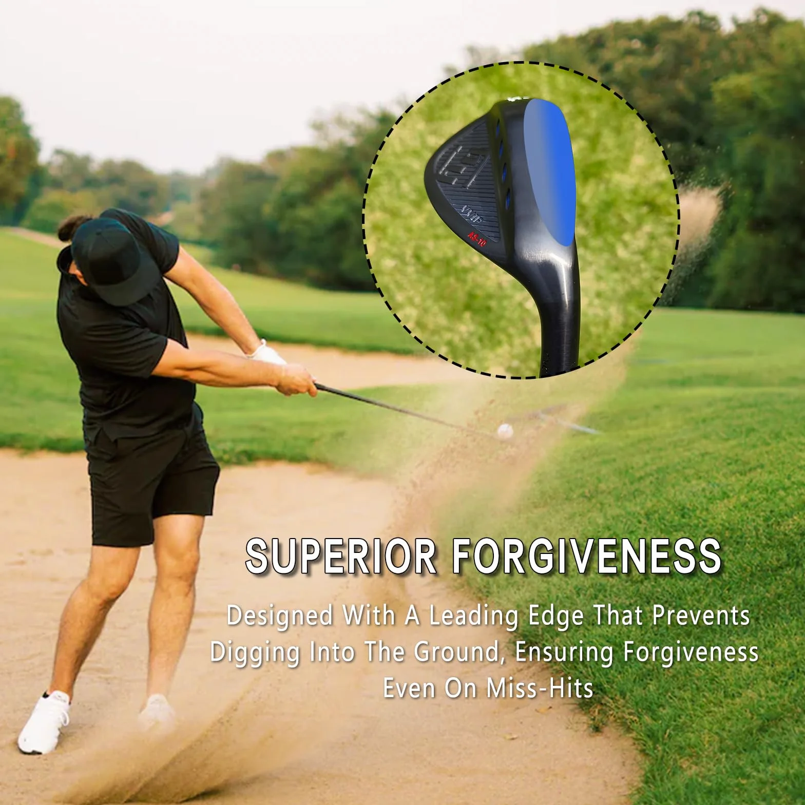 Yamato Juego de cuñas de golf forjadas 50/52/54/56/58/60 cara fresada giro alto