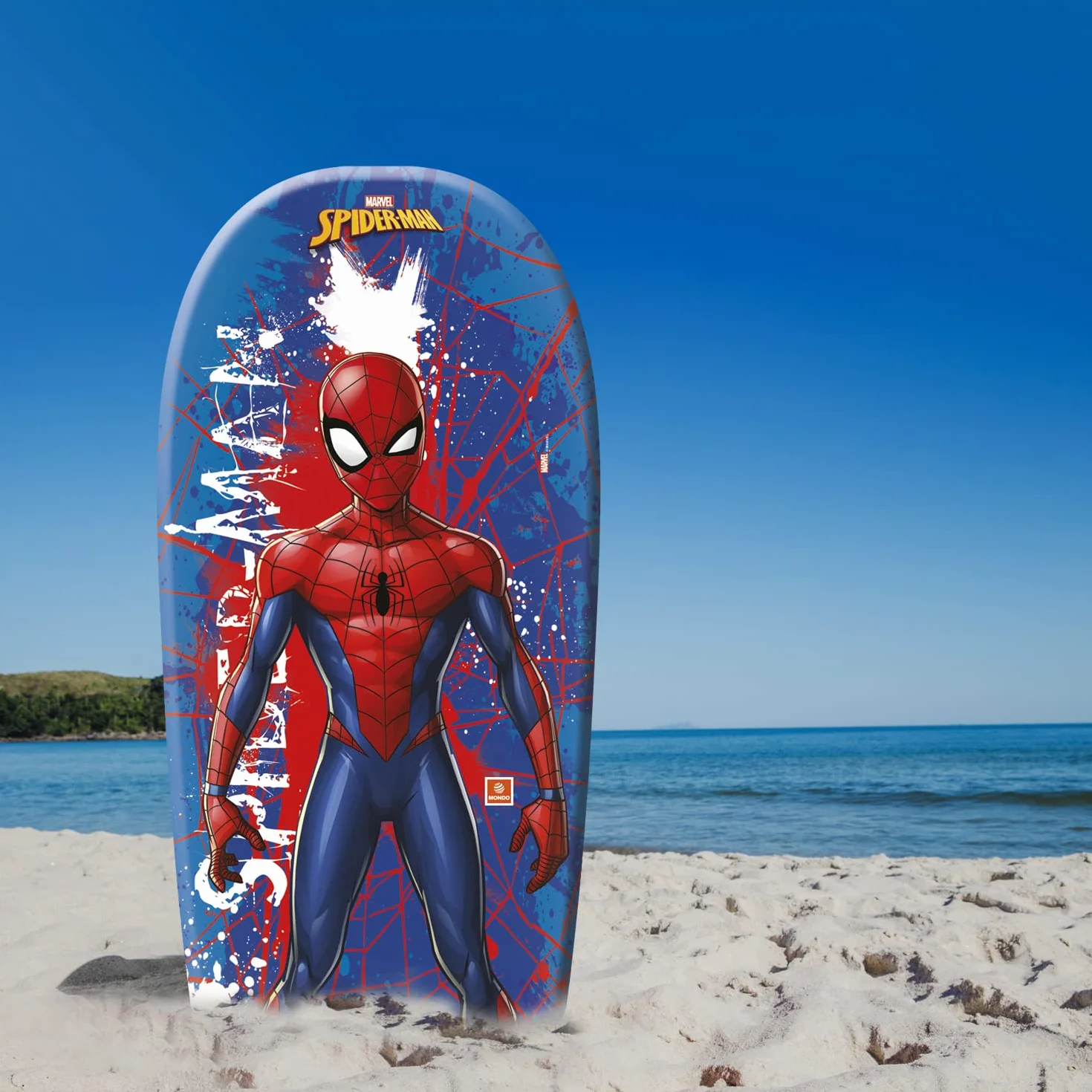 Mondo Toys Body Board 94 Spiderman Tabla de Surf para Niños 94 cm