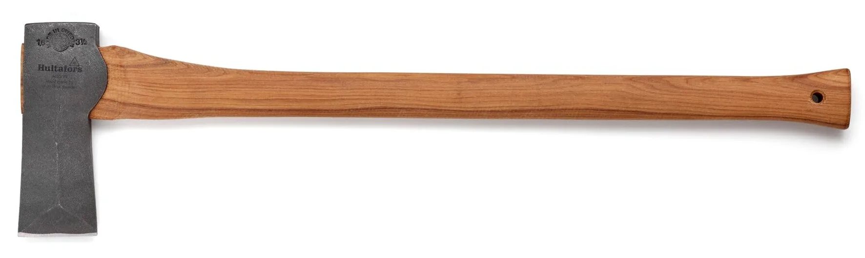 Hacha para leña forjada a Mano KLY RA 770 mm de Acero Sueco I Hultafors I Forjada en Suecia I 2100 g Hacha Premium con Mango de Madera de Nogal Americano I Se Puede reafilar I 840592