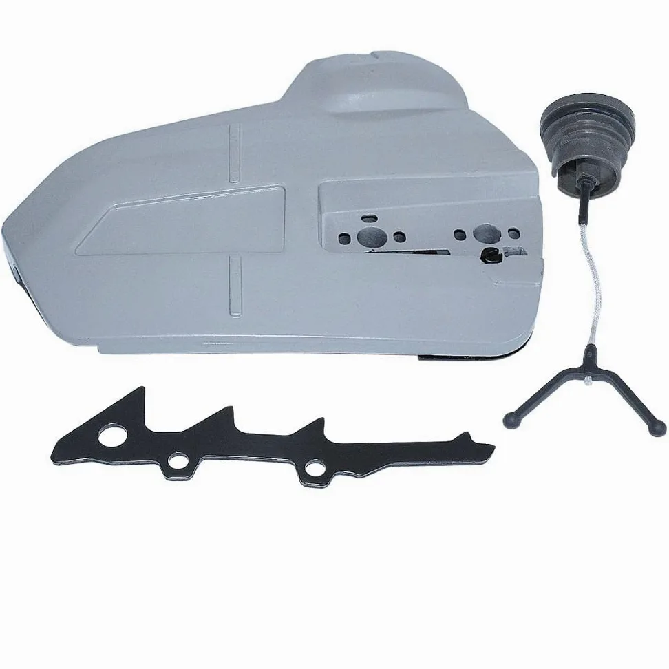 BAIJAC 505199005 Cubierta de Embrague Kit de Espiga de protección for Perros for Husqvarna 55 0xp 550xpg 560 Motosierra Parte wfuel Tap