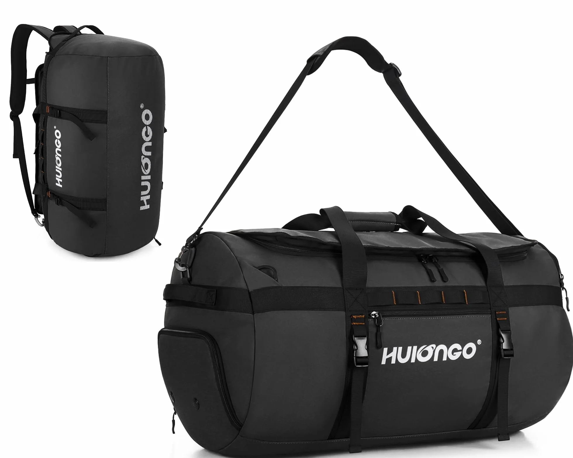 Hulongo Bolsa de Deporte 30L Impermeable Mochila con Compartimento para Calzado 3 en 1