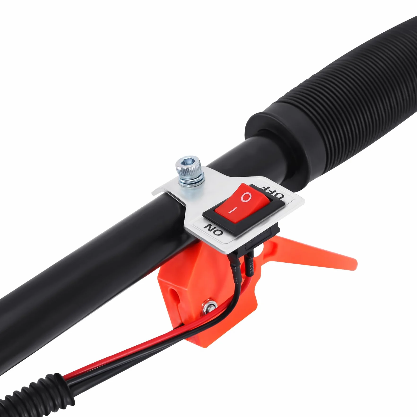 Samger Cultivador Motorazada 2 Tiempos 52CC Motoazada Gasolina 1.65KW Motocultor Caña Motor Cultivador Gasolina Jardín Rotovator, Anchura de Trabajo 28cm, Profundidad de Trabajo 10cm