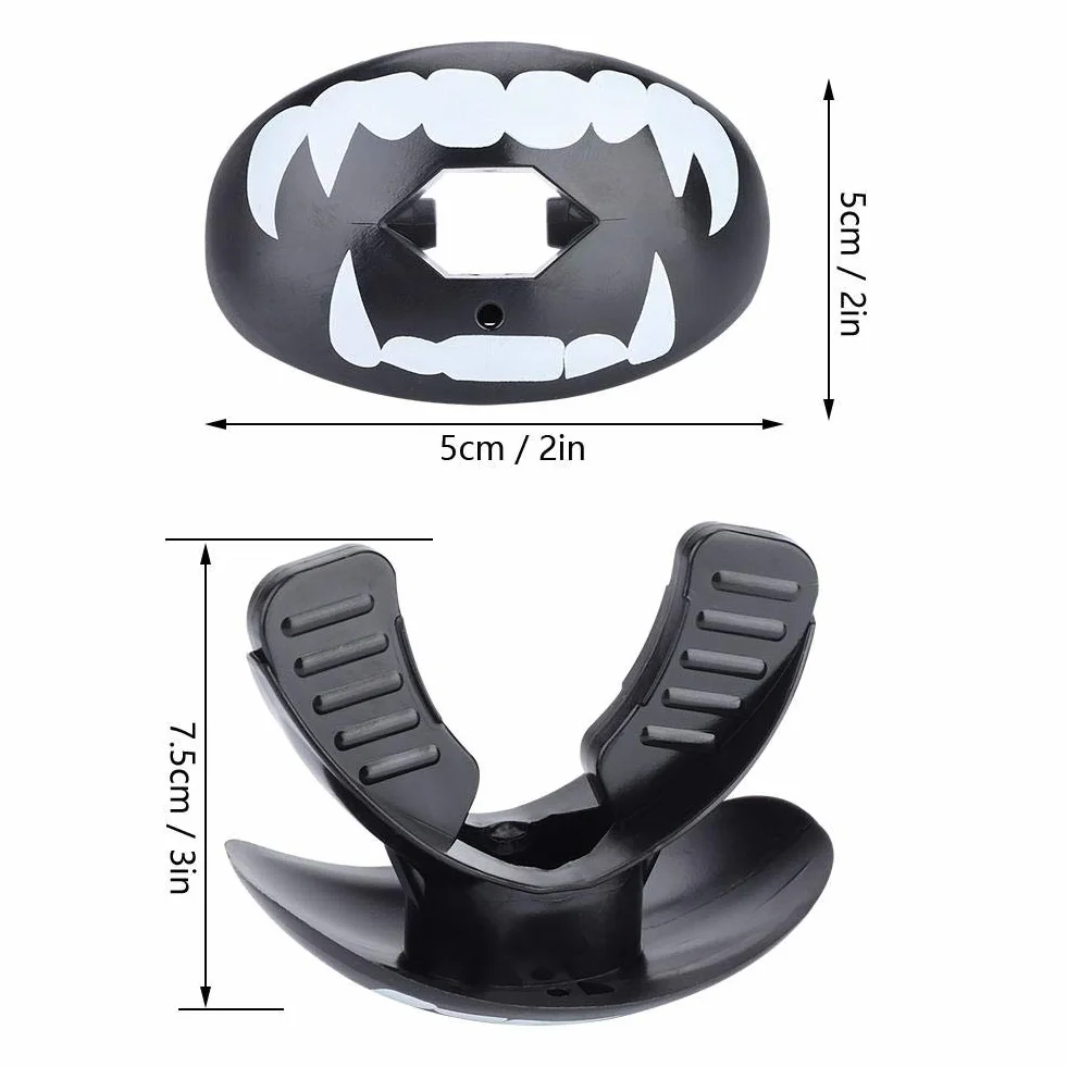 Protector Bucal Grado Alimenticio TPR 4 Colores Boxeo Fútbol Rugby Deportes