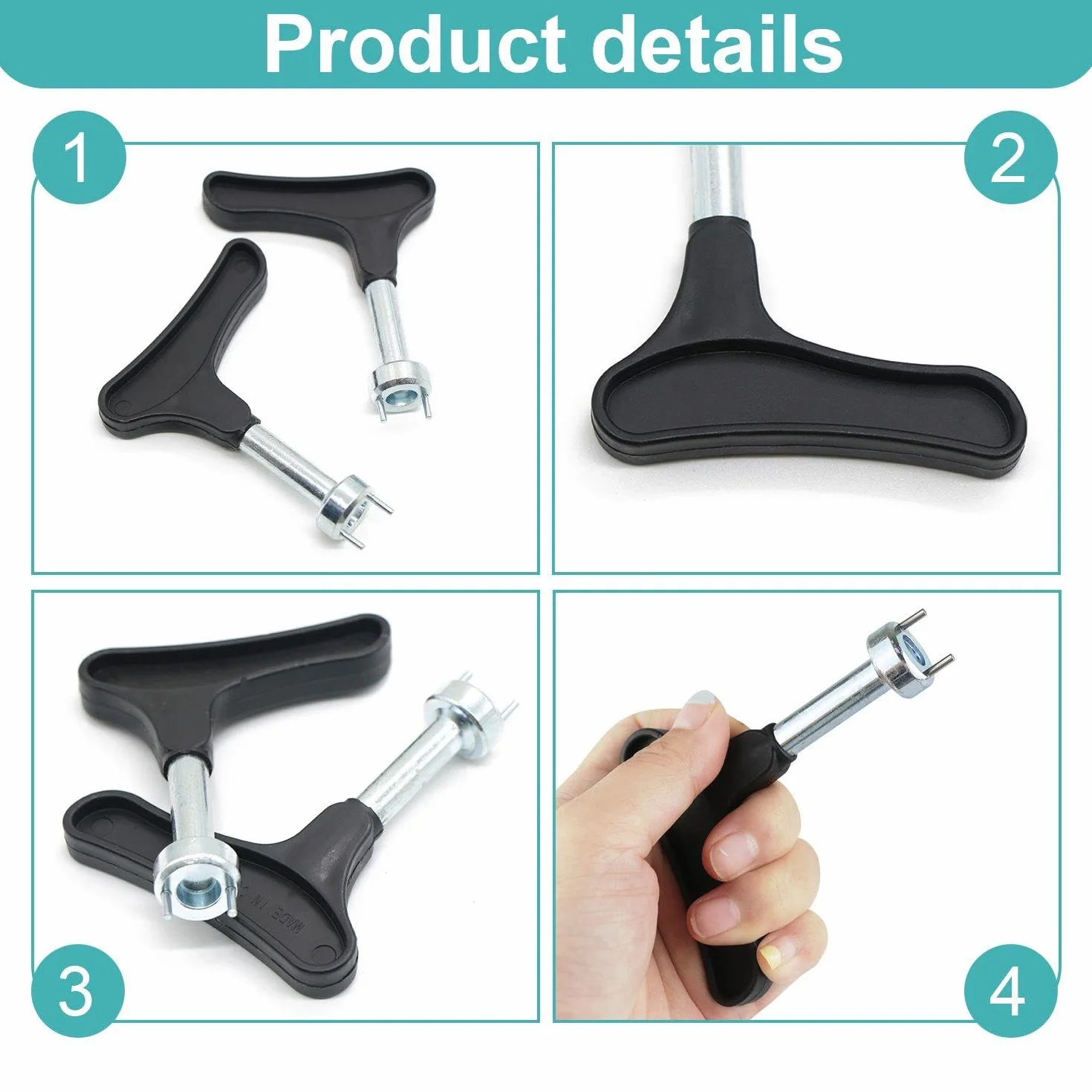 Removedor De Uñas Para Zapatillas De Deporte De 4 Piezas, Llave Universal De Acero Inoxidable