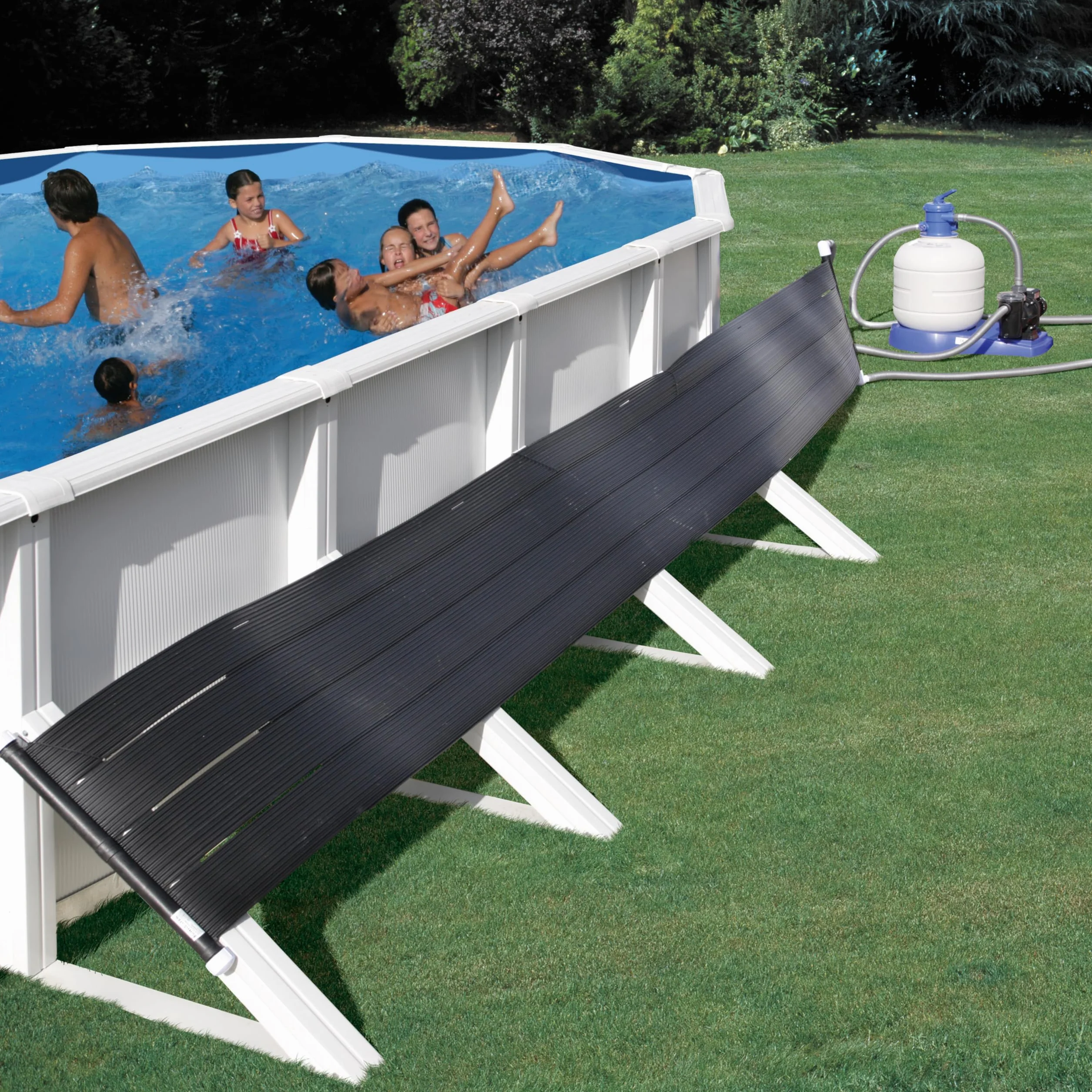 Gre AR2069 - Calentador Solar para Piscinas elevadas. Bomba mínimo requerida: 1/2 CV.