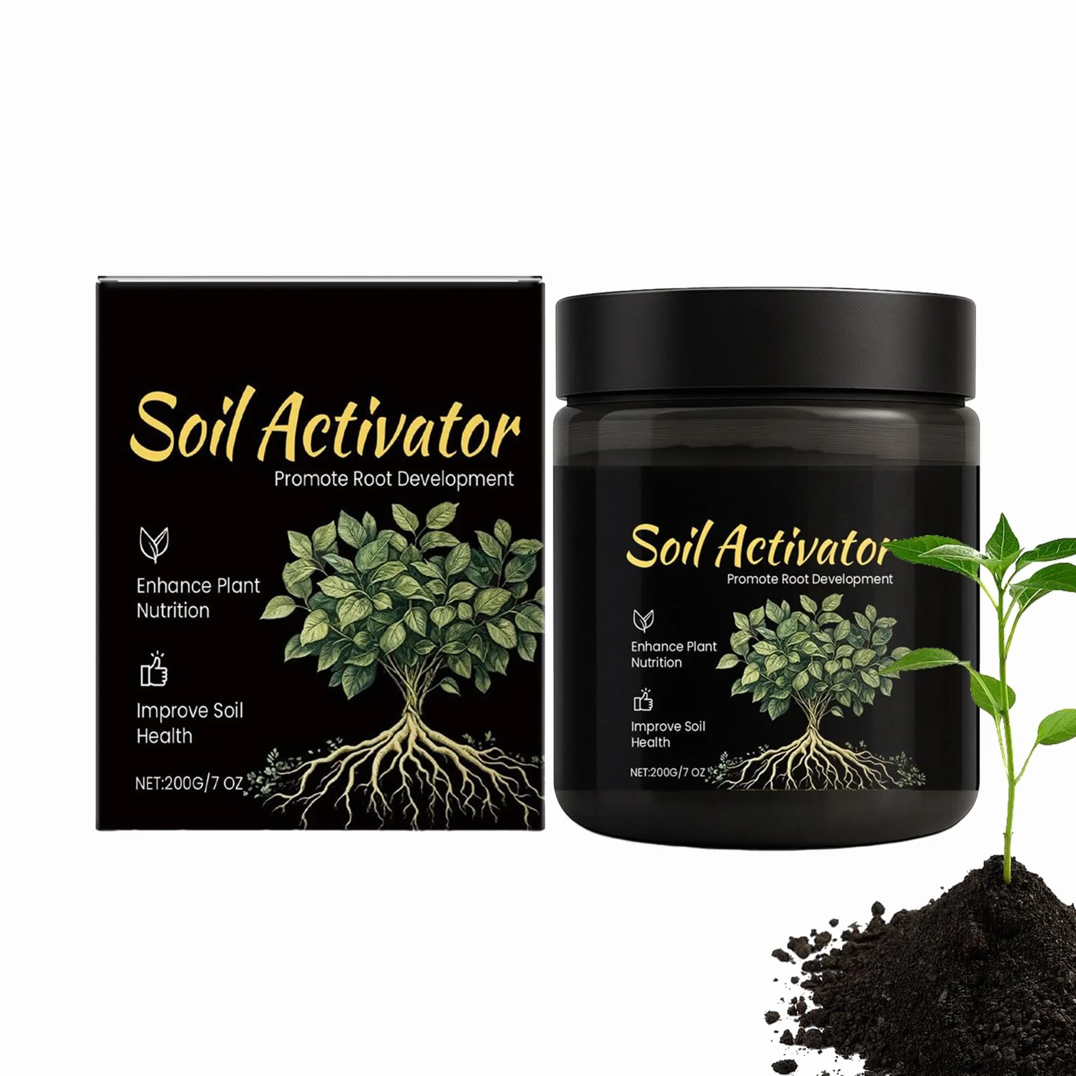 Activador de Suelo,Suave, Seguro y Fácil de Usar para Principiantes,Activador de Suelo para Jardín - para Césped, Patio, Balcón, Terraza, Jardín, y Más