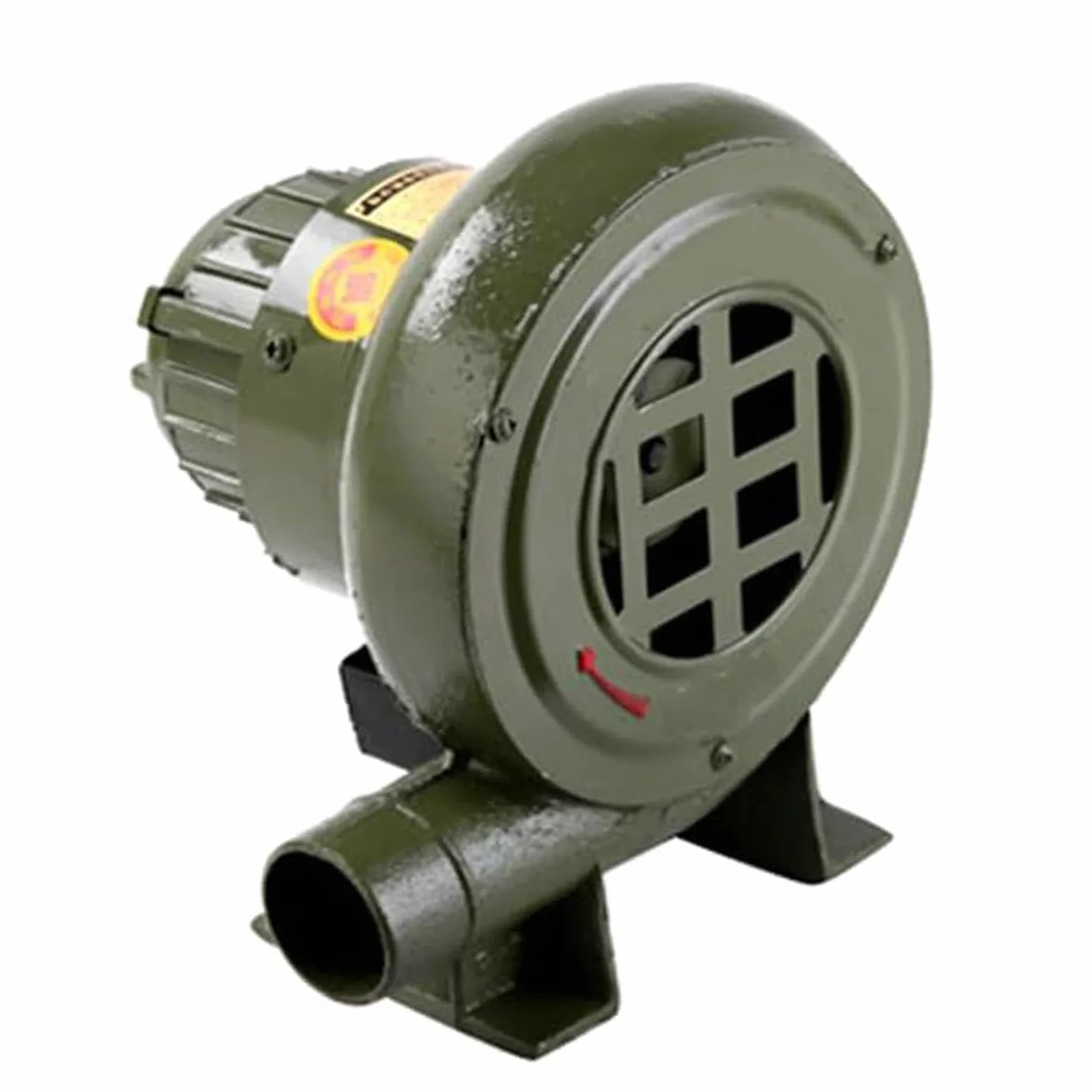 Hinchable Ventilador De Aire Eléctrico - 220V Soplador De Aire Eléctrico Centrífugo, BBQ Que Cocina El Ventilador Manual, Parrilla del Encendedor del Carbón De La Fan, para Camping/Picnic(40W)
