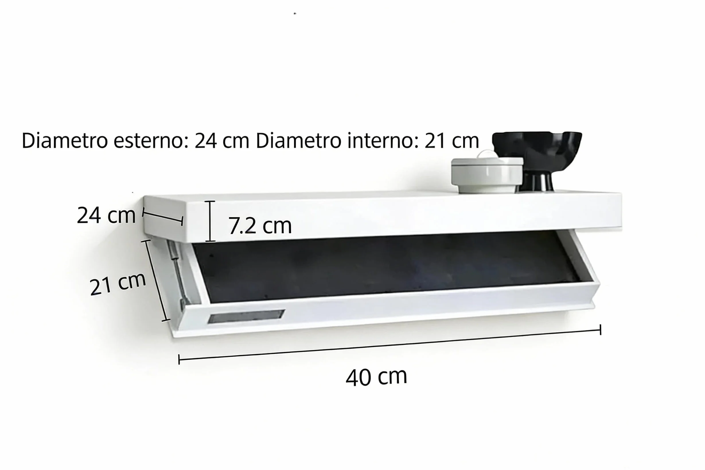 Caja fuerte flotante oculta para armas, estante con compartimentos secretos, almacenamiento montado en pared