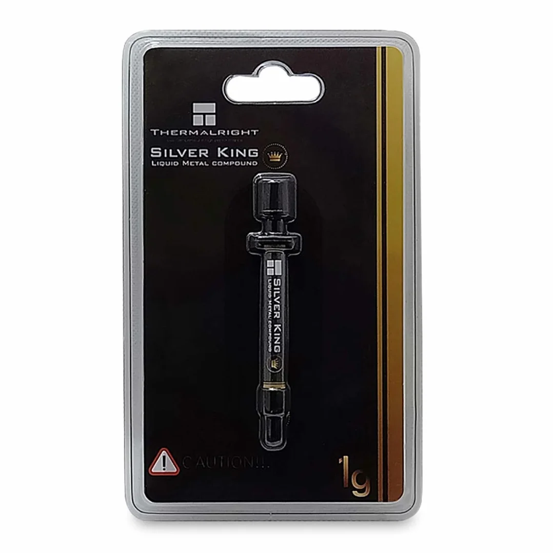 Silver King Pasta térmica de Metal líquido 79 W/MK Alto Rendimiento 1 g