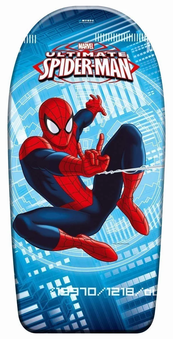 Mondo Toys Body Board 94 Spiderman Tabla de Surf para Niños 94 cm