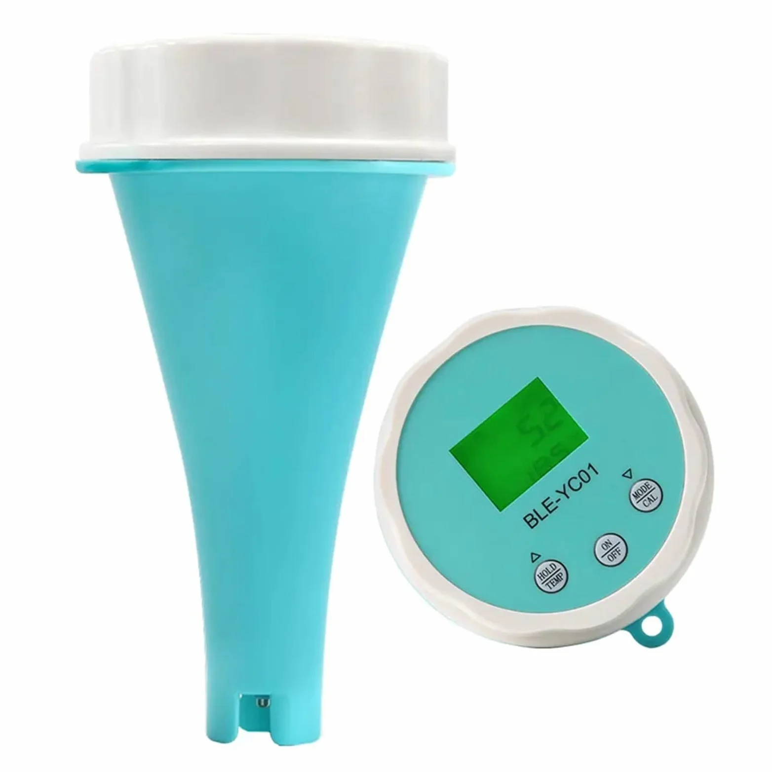 Medidor de PH, Analizador de agua de piscina flotante inteligente 6 en 1, medidor de PH, CL, TDS, EC, ORP y temperatura, aplicación de monitoreo en línea, probador de calidad del agua.