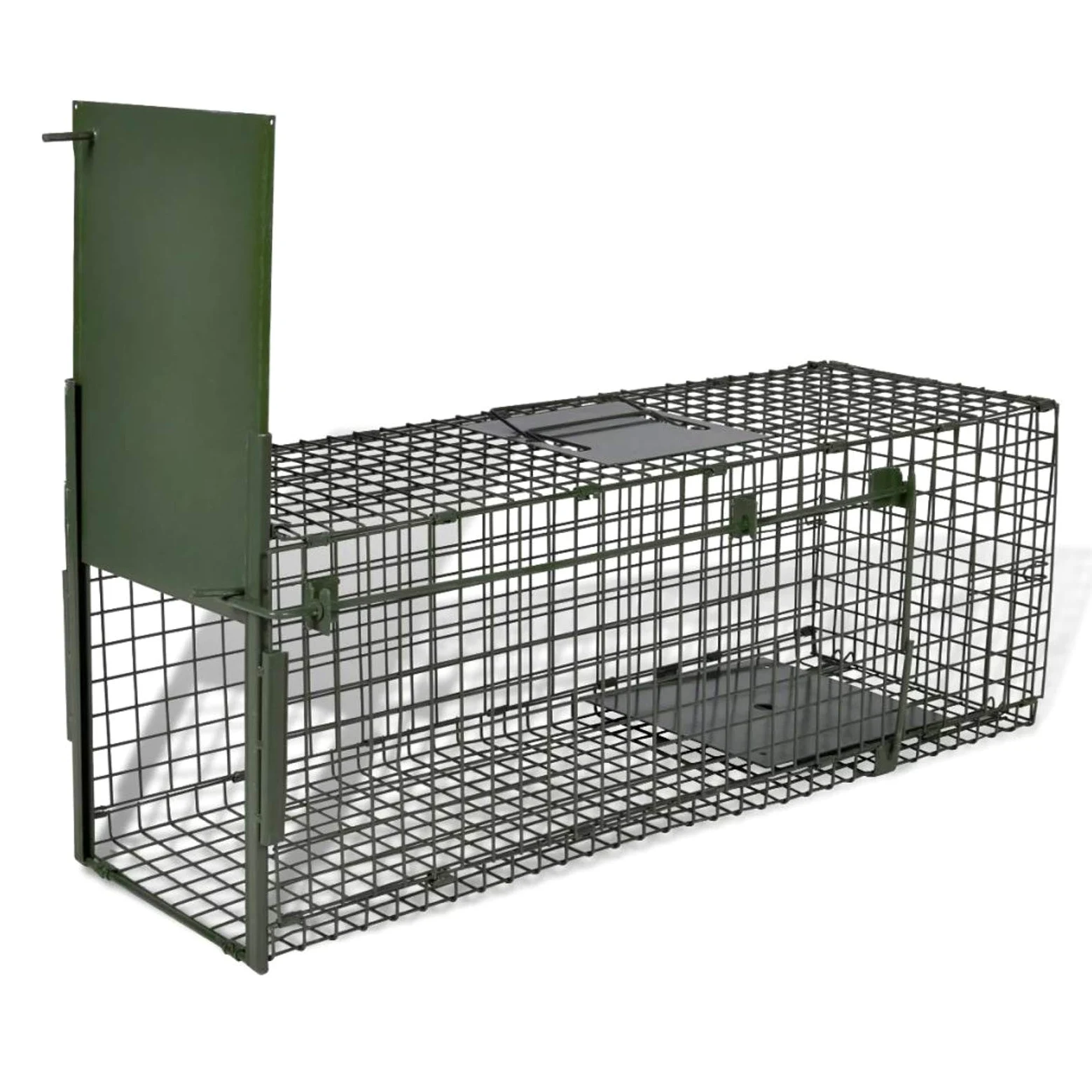 BaraSh Trampa para Animales Vivos 1 Puerta Trampa Ratas Grandes Jaula Trampa Pajaros