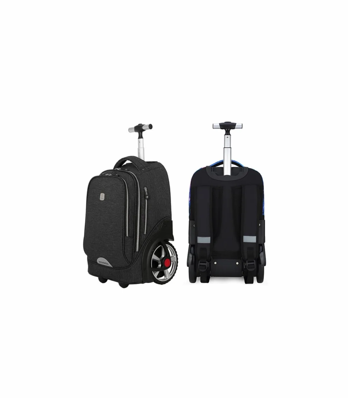 STD Mochila Porta Patines Transformable con Ruedas Grandes - Skates Pull & Carry Backpack
